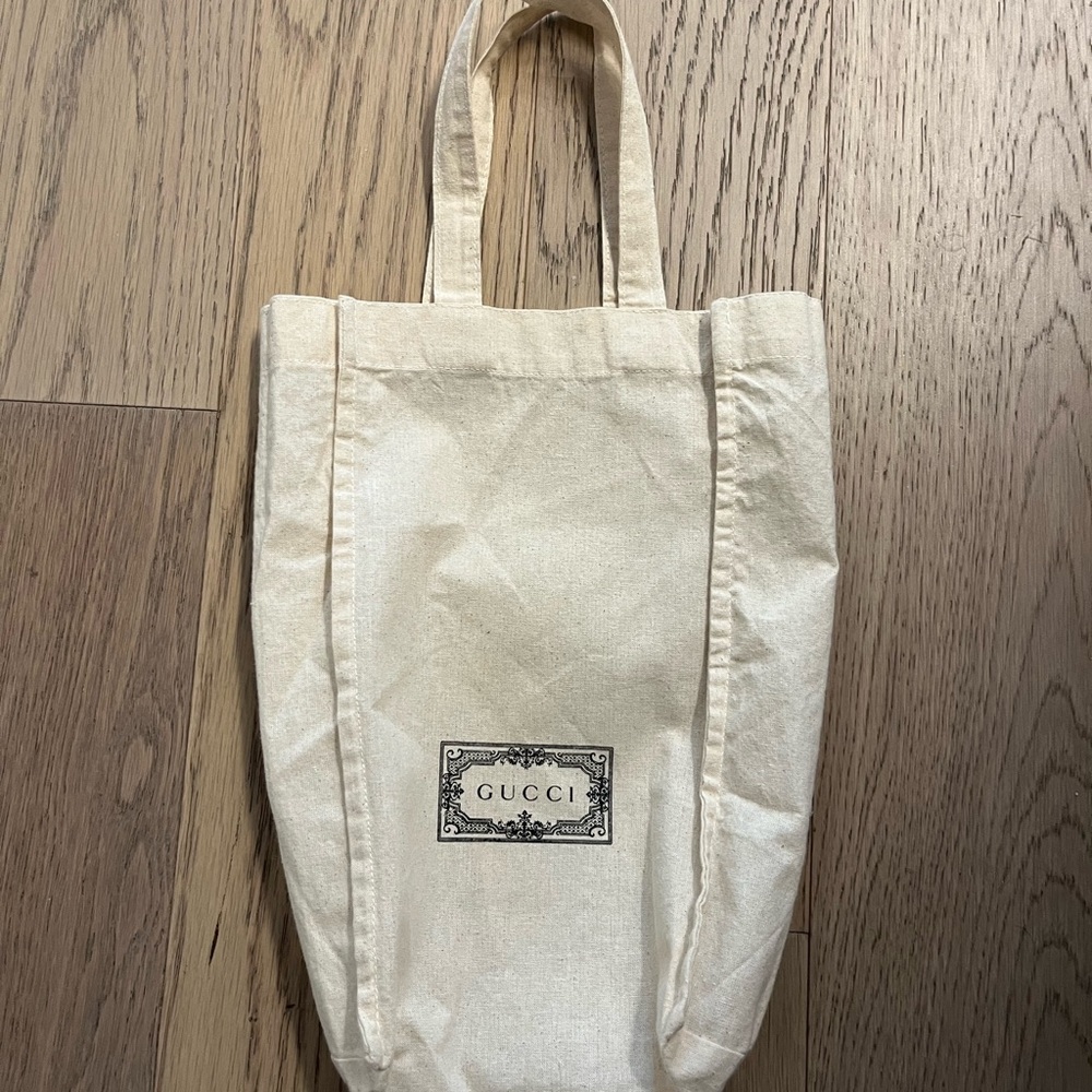 Gucci cotton eco bag (for tumbler)